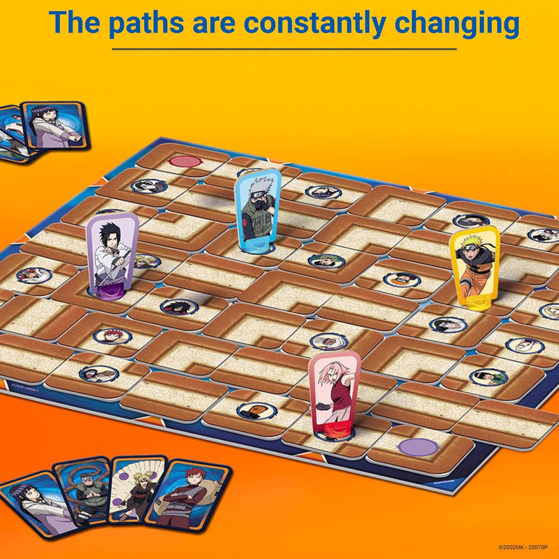 Ravensburger Naruto Labyrinth, rear view
