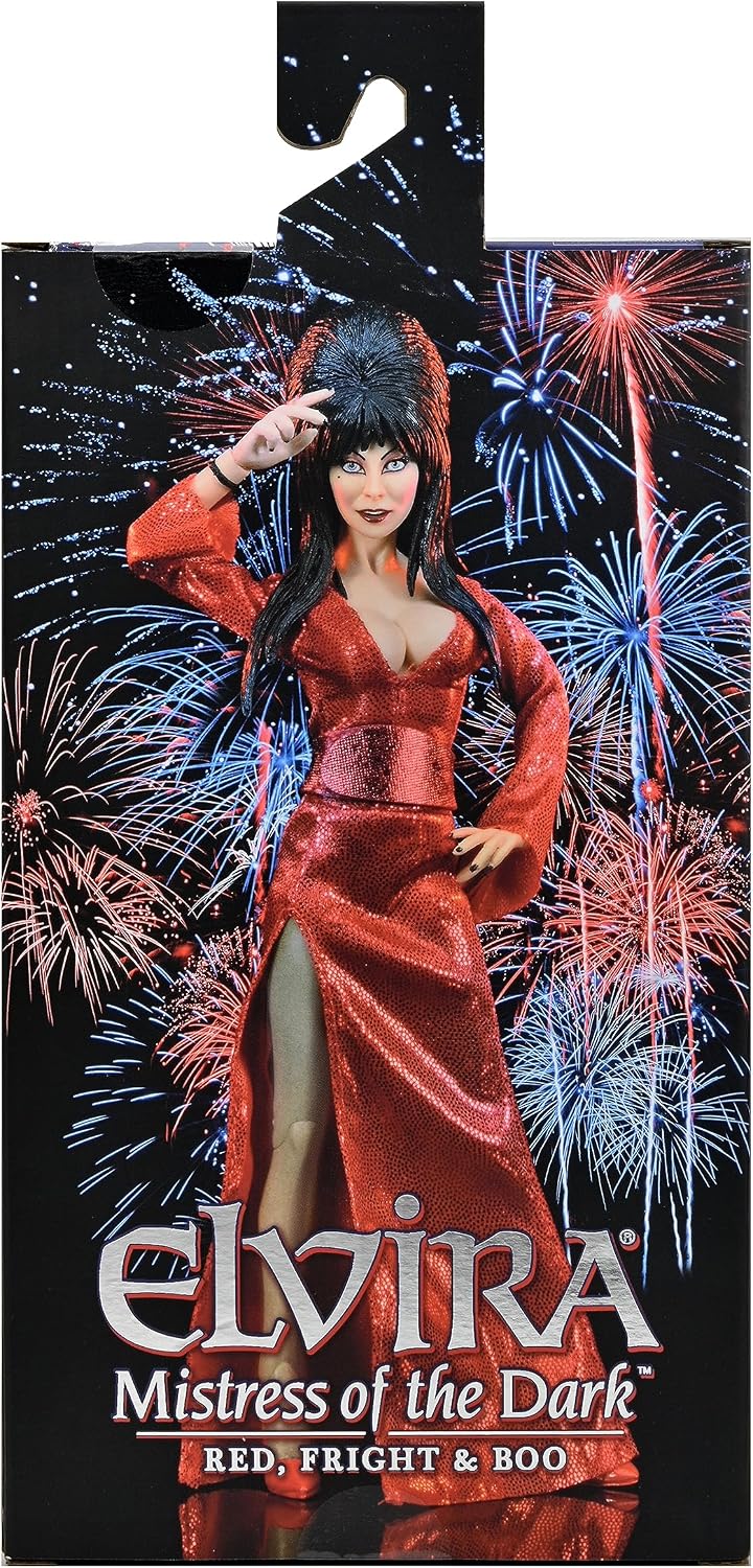 Elvira Red White And Boo 8" Clothed Action Figure (view 3)