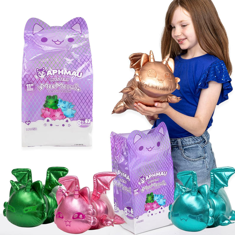 Aphmau MeeMeows 11” Classic Mystery Plush, Dragon