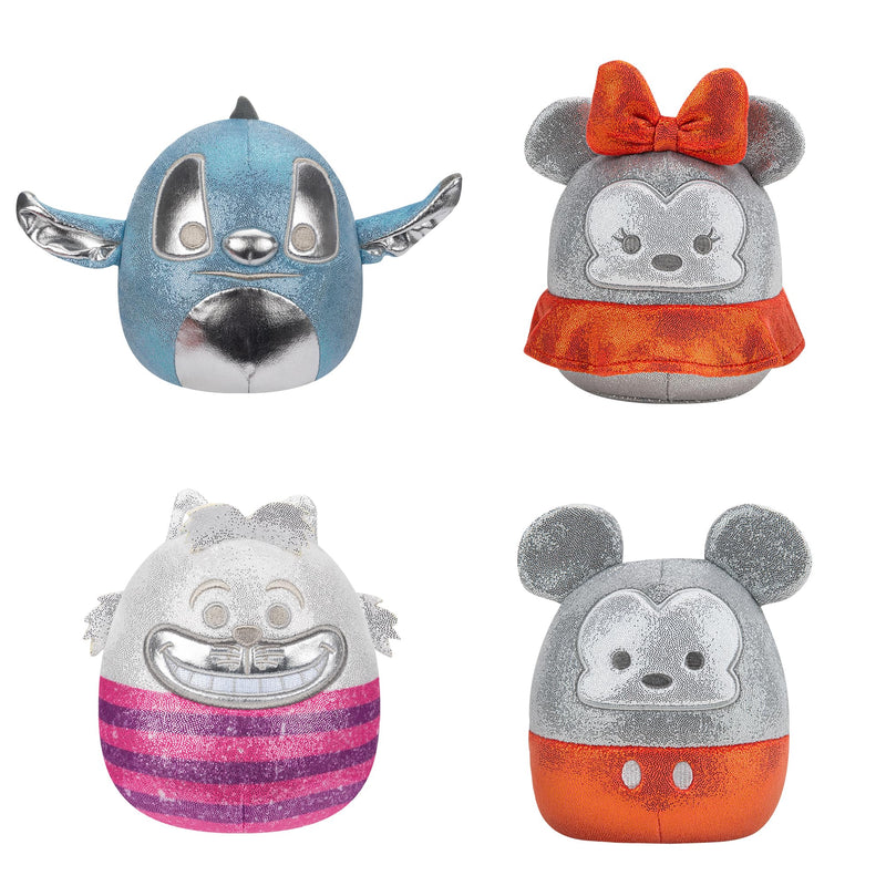 Squishmallows - 5" Disney 100th Anniversary 4 Pack Plush (Mi
