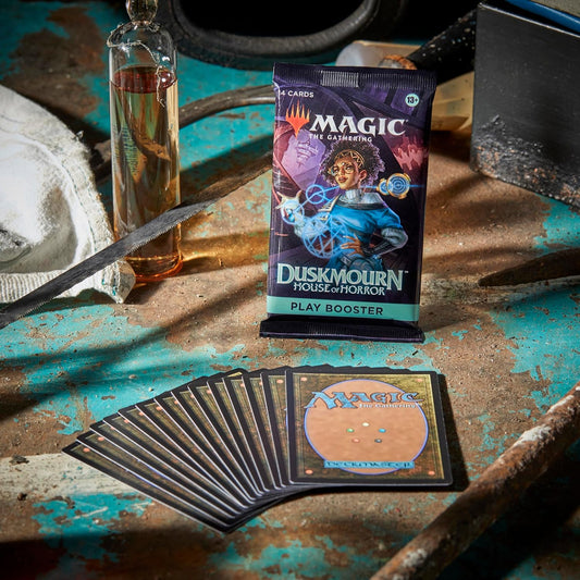 Magic: The Gathering: Duskmourn Play Booster Pack, alternate view