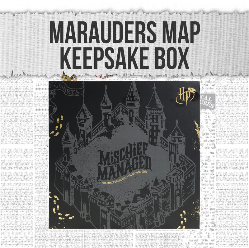 Harry Potter Gift set Marauder's Map, side angle