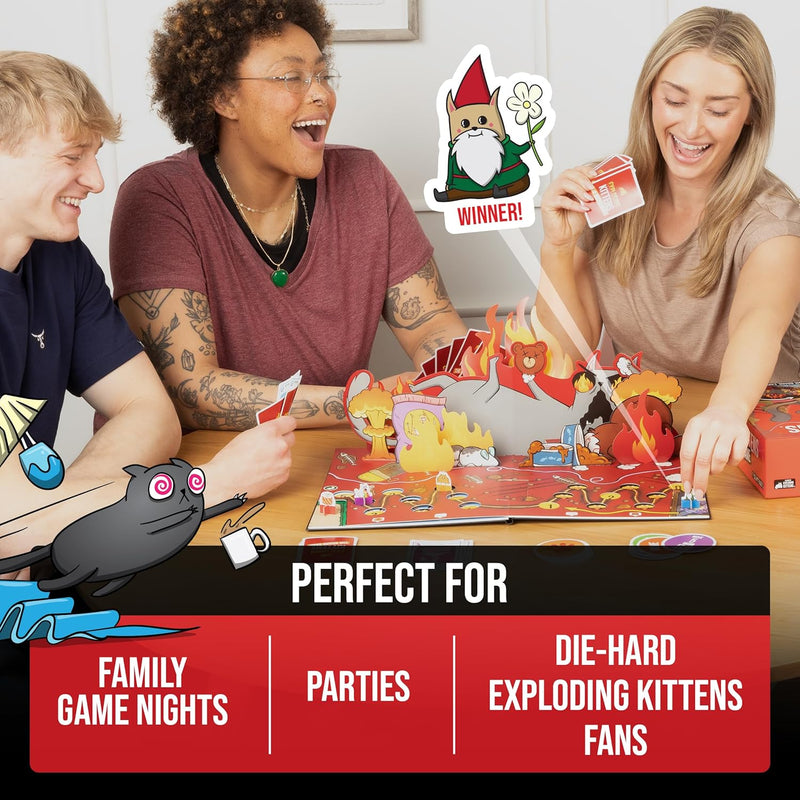 Exploding Kittens: The Board Game, in display