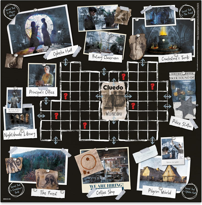 Cluedo Wednesday Board Game - Image 3
