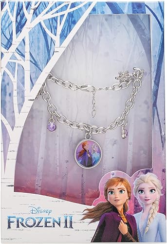 Disney Silver Plated Frozen Charm Bracelet - Image 4