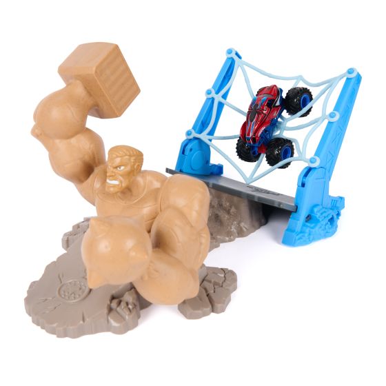 Monster Jam 1:64 Marvel Playset