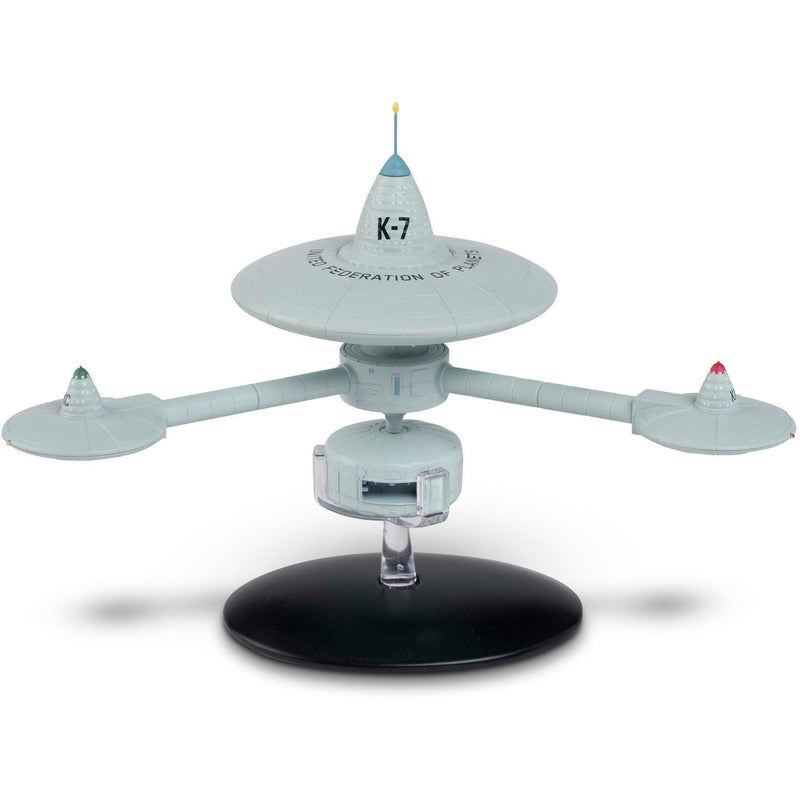 Deep Space Station K7 Model Die Cast Ship SPECIAL ISSUE (Eaglemoss / Star Trek), in display