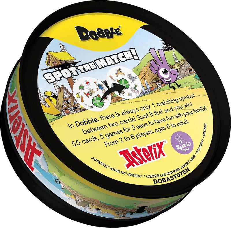 Dobble Asterix, side angle