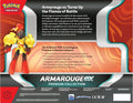 Pokemon TCG: Armarouge ex Premium Collection, rear view