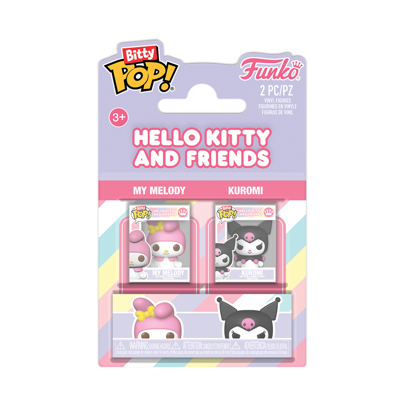 Bitty Pop! - Sanrio - My Melody & Kuromi 2 Pack - Image