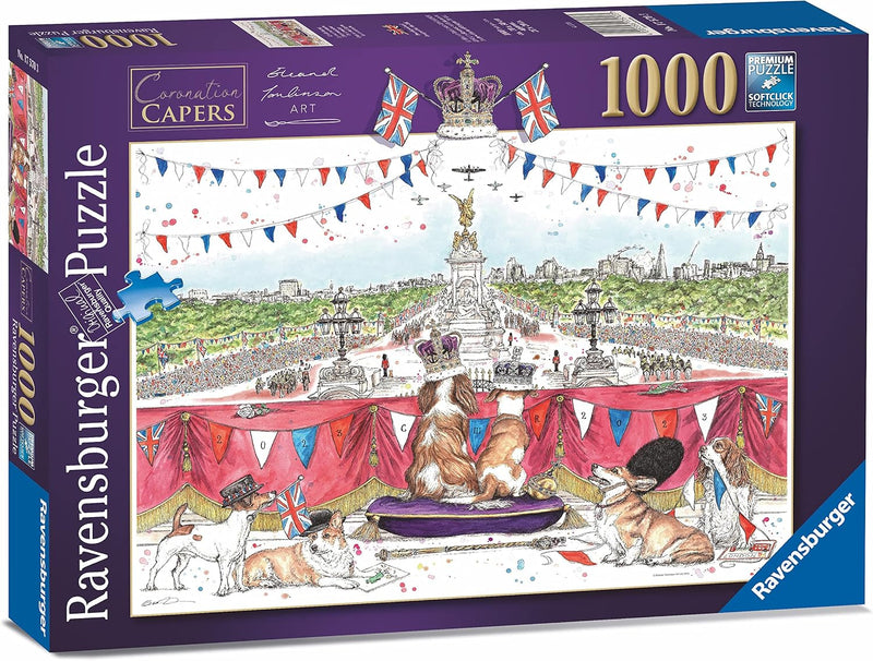 Coronation Capers by Eleanor Tomlinson Ravensburger 1000 Piece Jigsaw Puzzle