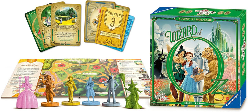 The Wizard of Oz Adventure Book - Family Strategy Board Game, alternate view