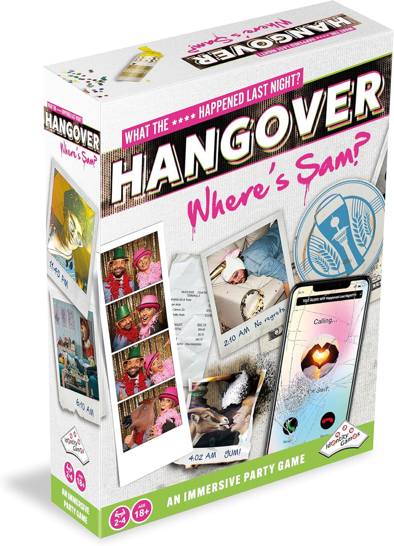 Hangover Party Game
