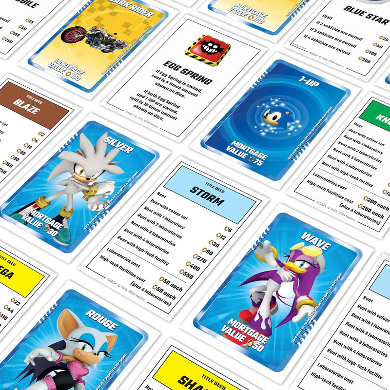 Monopoly: Sonic The Hedgehog Edition Board Game