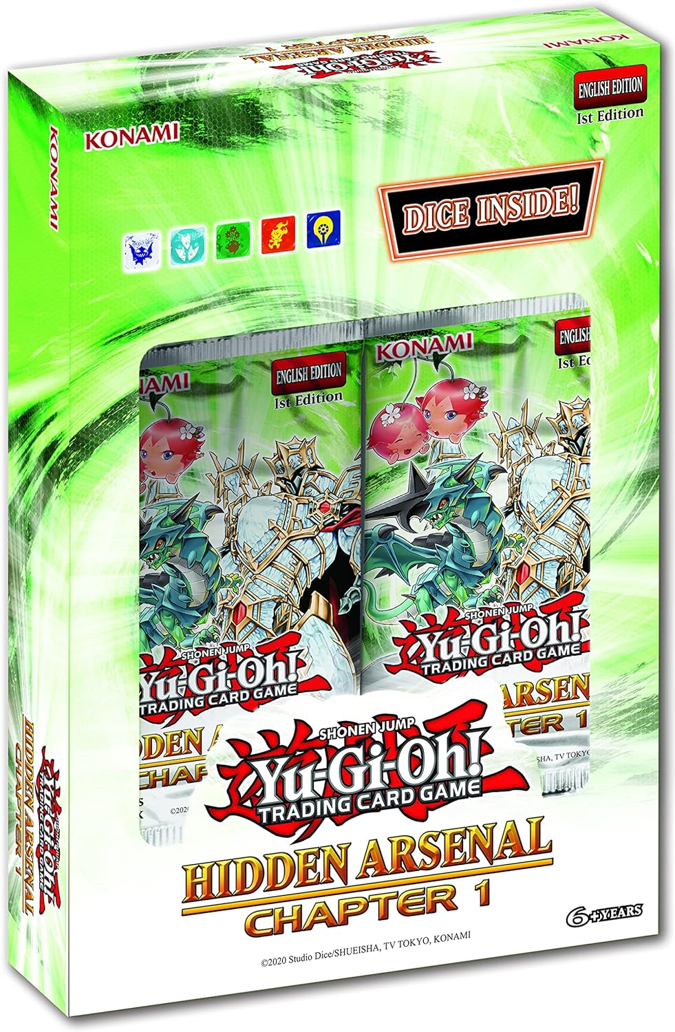 Yu-Gi-Oh! TCG Hidden Arsenal: Chapter 1  Trading Cards (Single Deck)