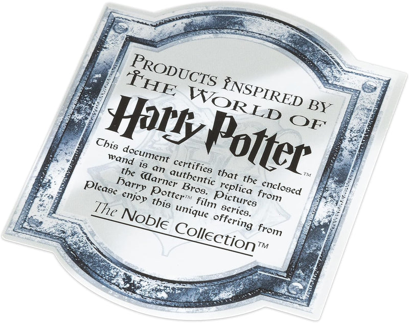 The Noble Collection Professor Dumbledore Elder Wand in Ollivanders Box, rear view
