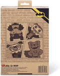 Fuggler x DC Comics Batman 9" Plush, close-up detail
