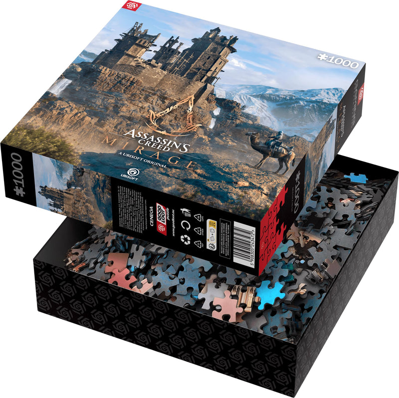 The Witcher Griffin Fight Premium Puzzle 1000 Pieces, rear view