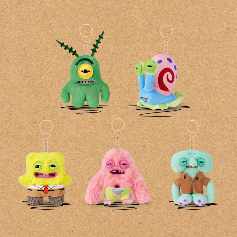 Fuggler SpongeBob SquarePants 5" Character Keyring Assortment