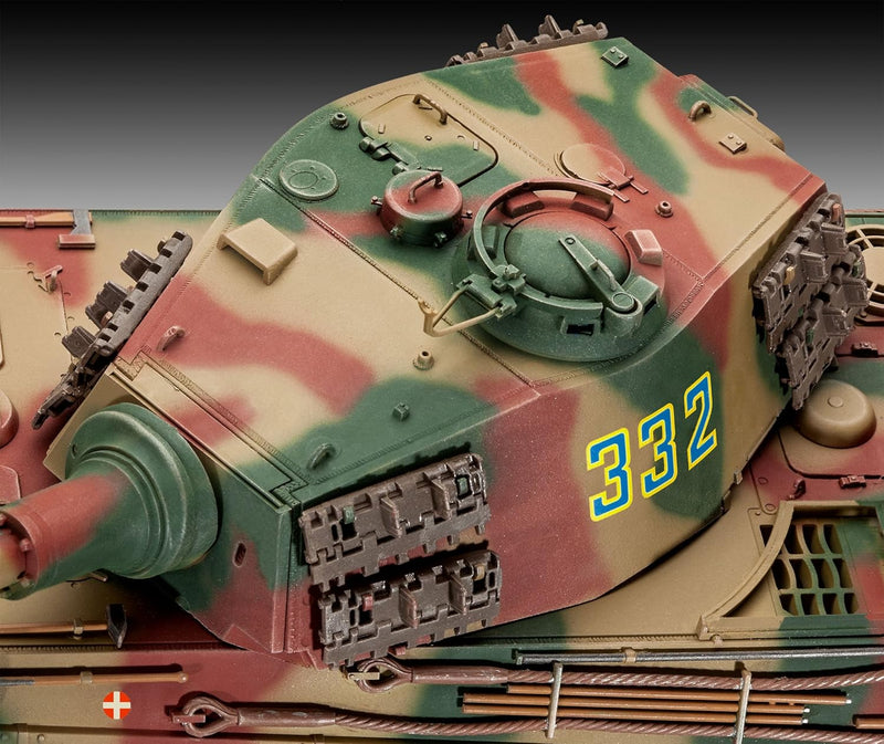 REVELL 63249 Tiger II Ausf. B 1:35 Scale Model Set - Image 4