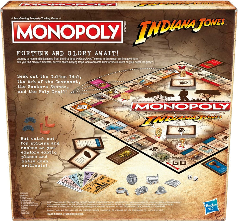 Monopoly Indiana Jones, alternate view