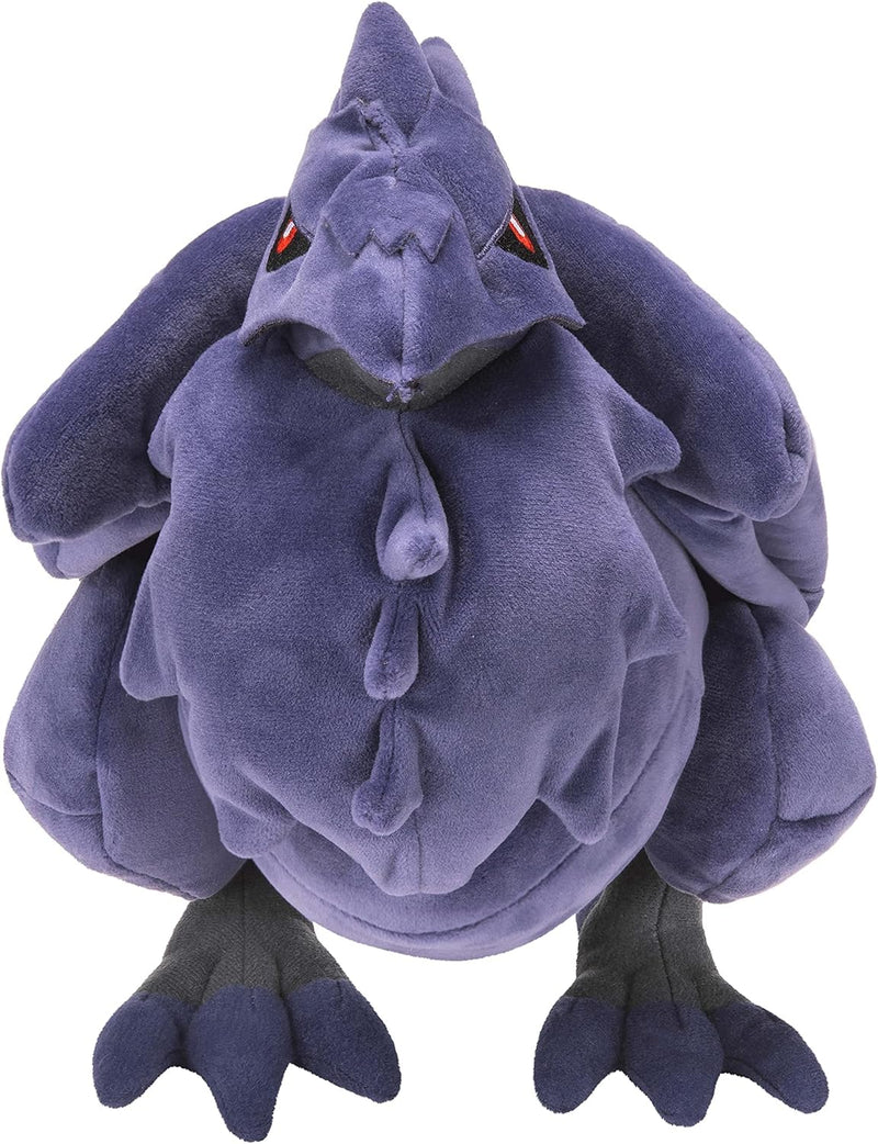 Pokemon Corviknight Plush 12 in, close-up detail