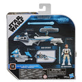 Star Wars Mission Fleet Obi Wan Kenobi with Barc Speeder, rear view