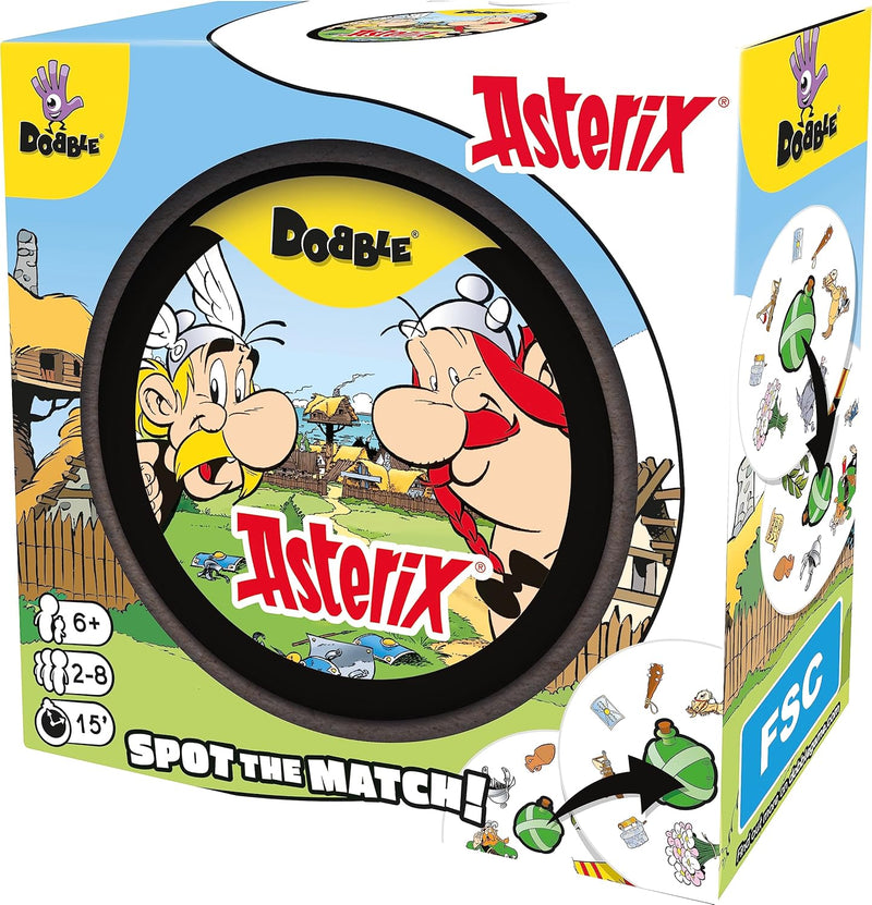 Dobble Asterix, close-up detail