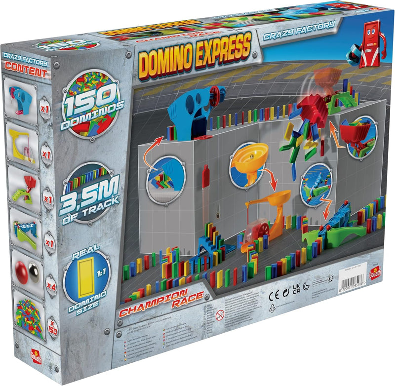 Goliath - Domino Express - Crazy Factory, rear view