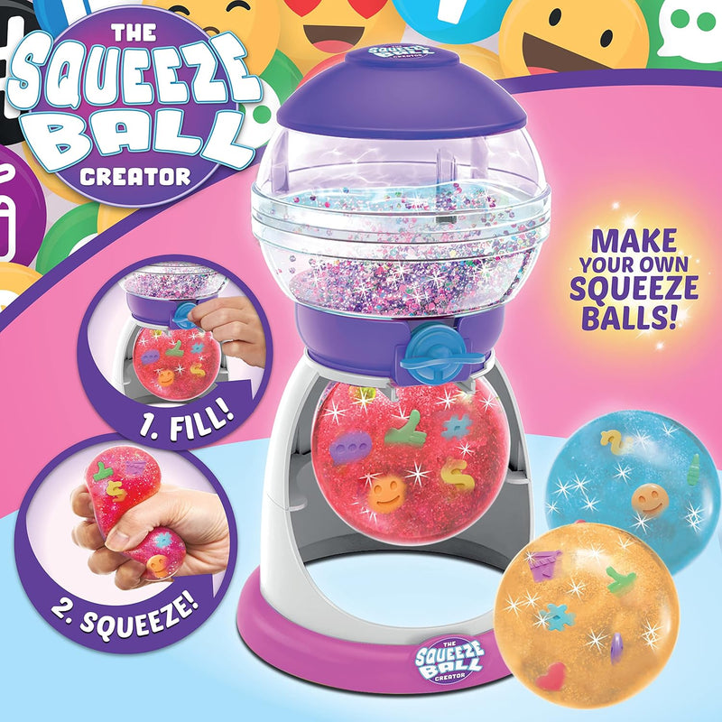 The Squeeze Ball Creator, close-up detail