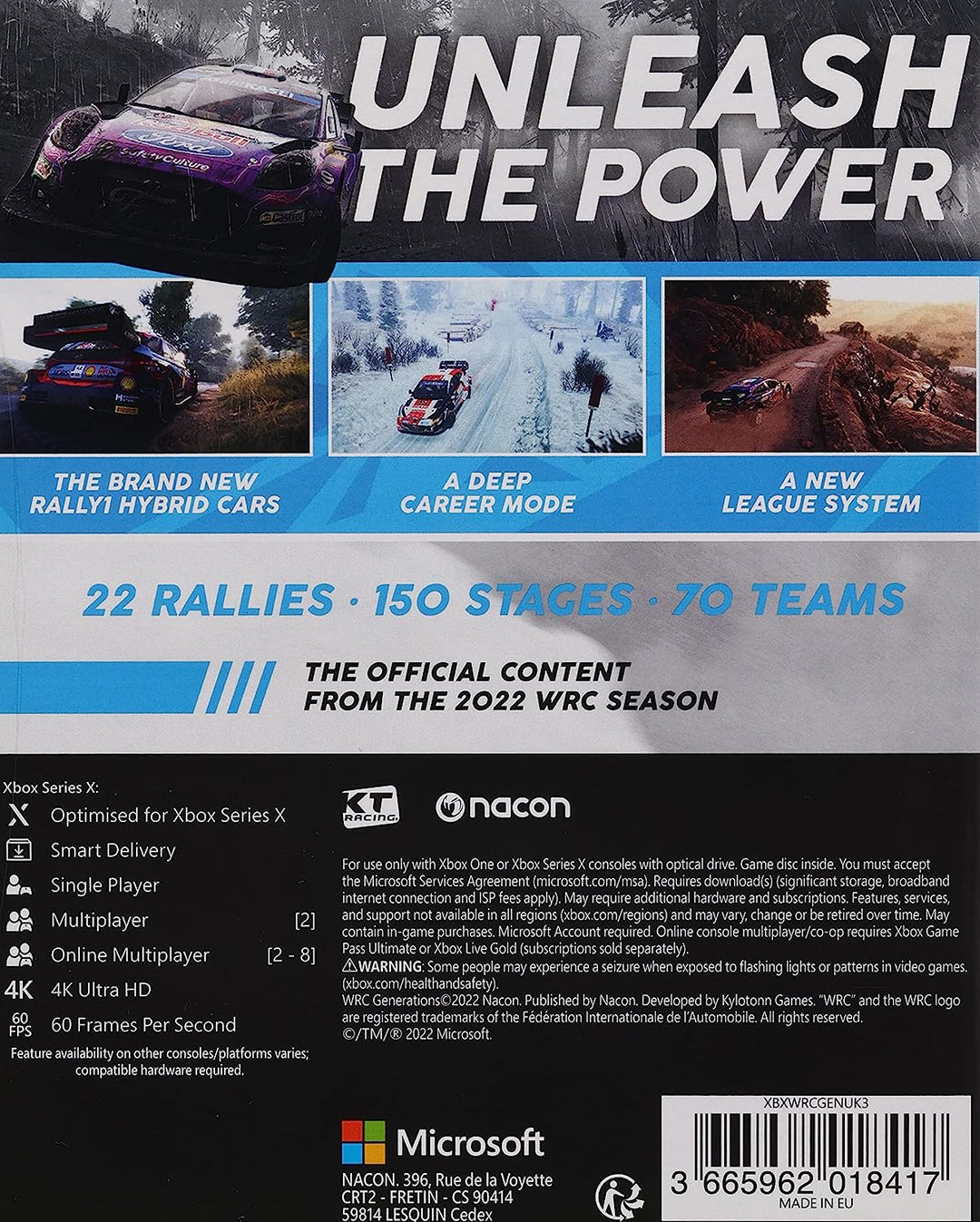 WRC Generations Xbox One & Xbox Series X Game