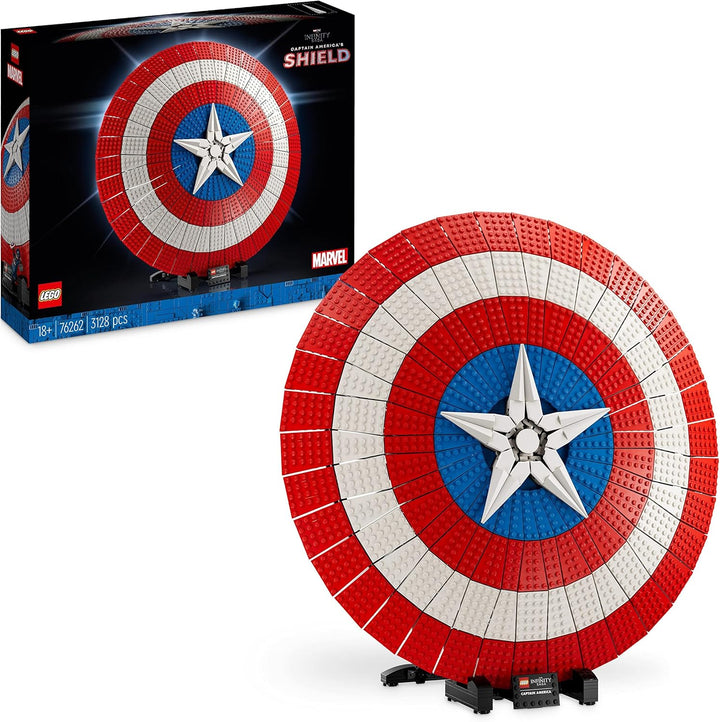 LEGO 76262 Marvel Captain America's Shield Avengers Set