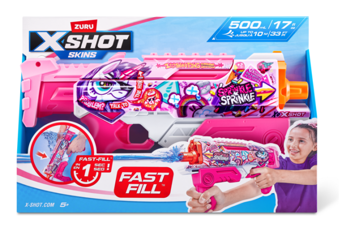 XSHOT Water Fast Fill Skins Hyperload Assorted