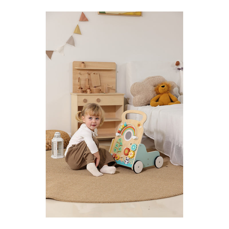 Wooden Rainbow Activity Baby Walker alternate view