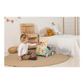 Wooden Rainbow Activity Baby Walker side angle