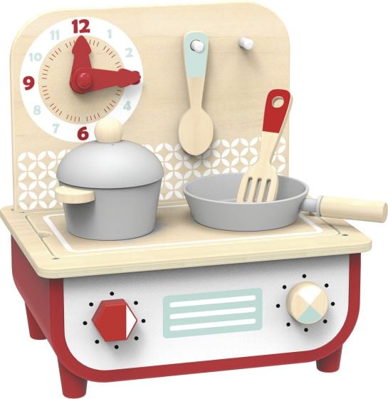 Wooden Kitchen & BBQ Playset