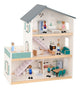 Wooden Doll House Playset Toy Set