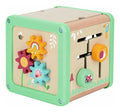Wooden Activity Cube Educational Toy