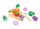 Wooden Cutting Vegetables Playset Toy Set