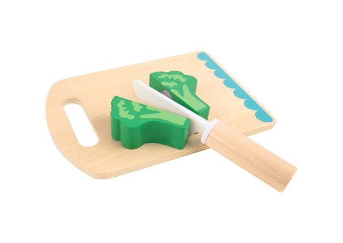 Wooden Cutting Vegetables Playset Toy Set