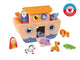Wooden Noahs Ark Animal Playset for Kids