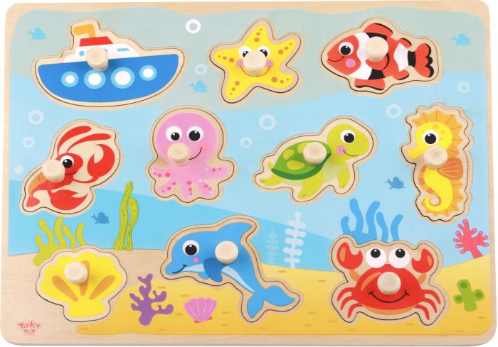 Wooden Marine Puzzle 11 Pieces