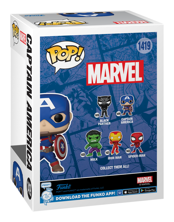Pop! Vinyl - Marvel New Classics - Captain America - Image