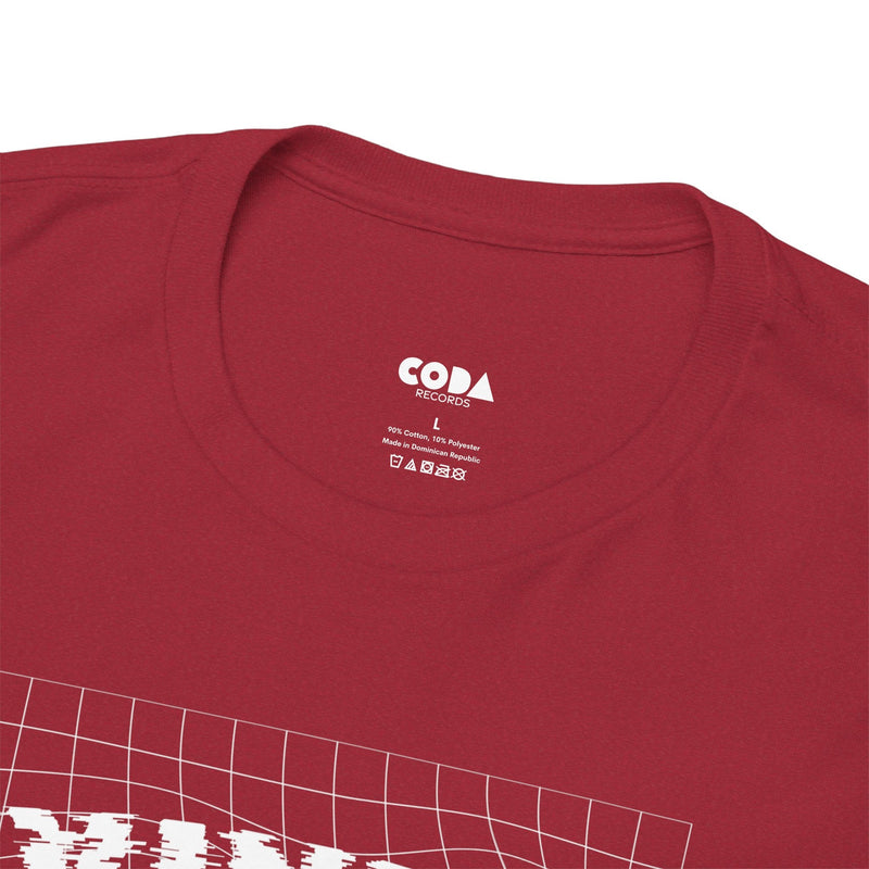 'Vinyl Nerd' Men's T-Shirt, close-up detail