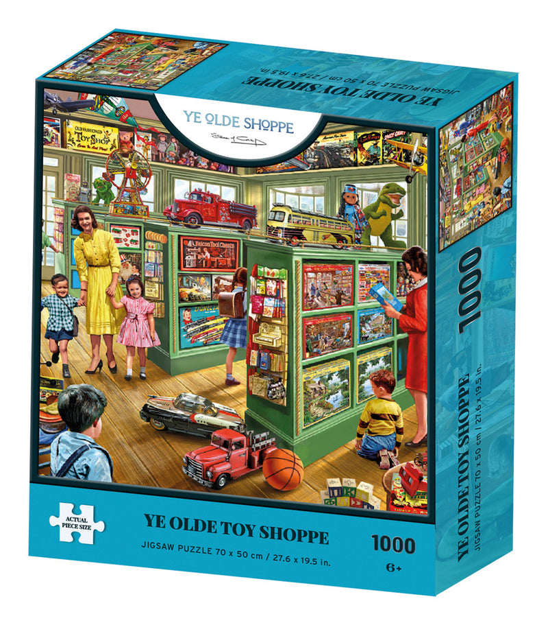 Ye Olde Shoppe Collection Toy Shoppe 1000 Piece Jigsaw Puzzle