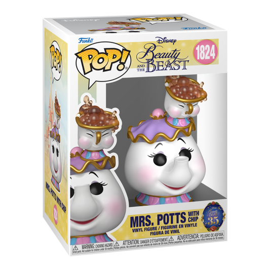 Beauty & The Beast S5 - Mrs. Potts with Chip Funko Pop! Vinyl Figure