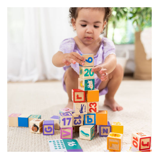 Ms. Rachel Wooden Learning Blocks - Image
