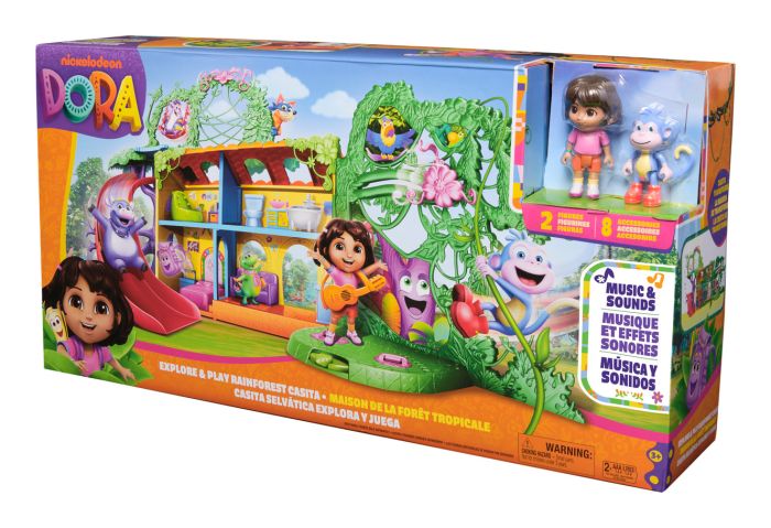 Dora Explore & Play Rainforest Casita Playset