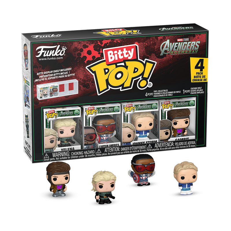 Avengers: Doomsday Funko Bitty Pop! 4-Pack Series 1