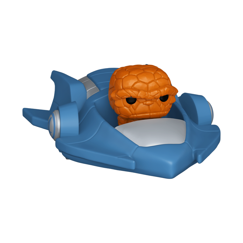 Avengers: Doomsday - The Thing with Fantastic Four Jump Jet Funko Bitty Pop! Ride display view